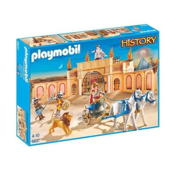 Ρωμαϊκή Αρένα Με Ρωμαίους Και Μονομάχους Playmobil 5837