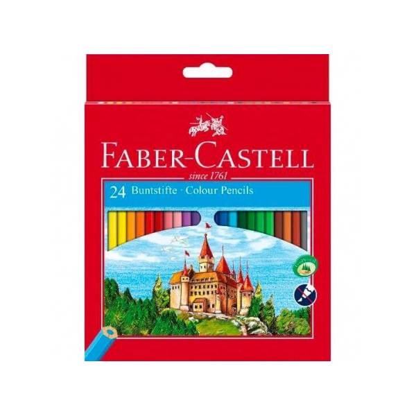 Ξυλομπογιές Faber Castell 24 χρώματα 120124