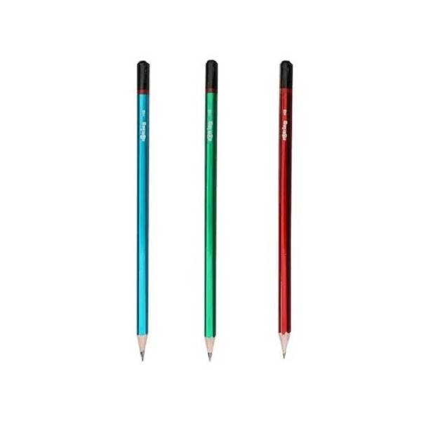 Μολύβι ξύλινο rottring ΗB τρία χρώματα