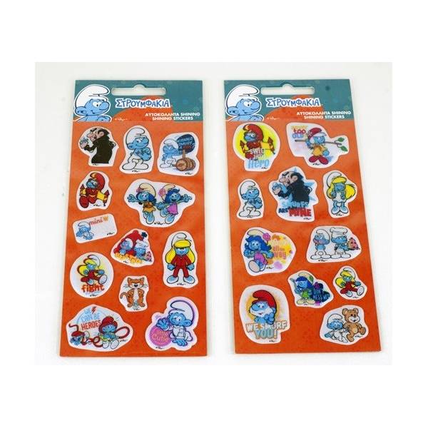 GIM STICKER SHINING SMURFS