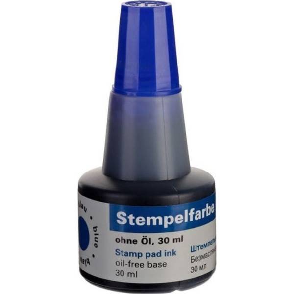 Μελάνι Σφραγίδος - Ταμπόν Office Point Μπλέ 30 ml1230000-07