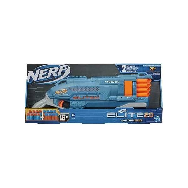 Nerf Elite 2.0 Warden DB-8 Εκτοξευτής με 16 Βελάκια