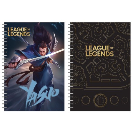 GIM ΤΕΤΡ.17X25 ΣΠ.2Θ.70Φ.LEAGUE OF LEGENDS