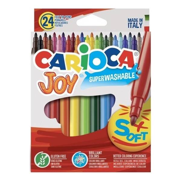 CARIOCA Μαρκαδόροι JOY 24 Χρώματα 40615