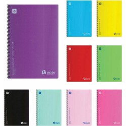 T-Mate Τετράδιο Σπιράλ A4 3 θεμάτων