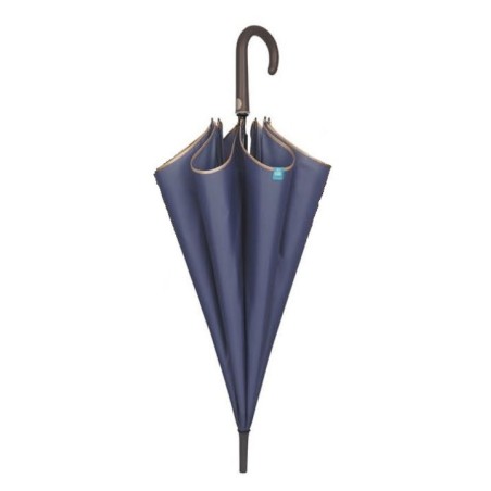 Rain Αυτόματη Ομπρέλα Βροχής με Μπαστούνι Μπλε