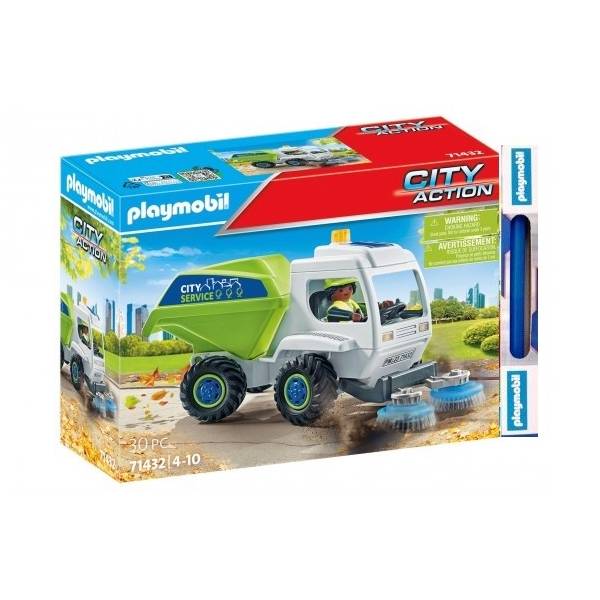 ΠΑΙΧΝΙΔΟΛΑΜΠΑΔΑ PLAYMOBIL CITY ACTION ΟΧΗΜΑ ΟΔΟΚΑΘΑΡΙΣΜΟΥ
