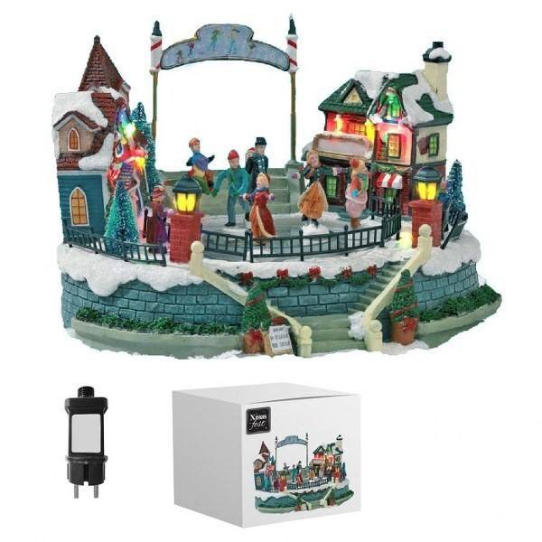 XMASfest Παράσταση xmas παγοδρόμιο-χωριό