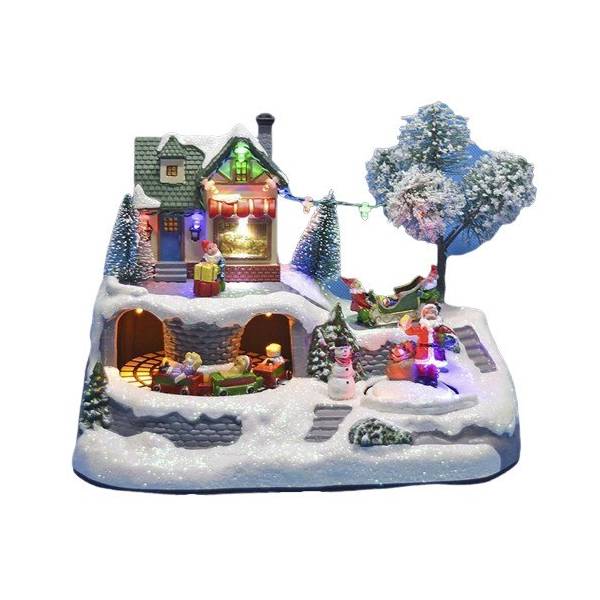 XMASfest Χωριό xmas ''Άγιος & τραινάκι''