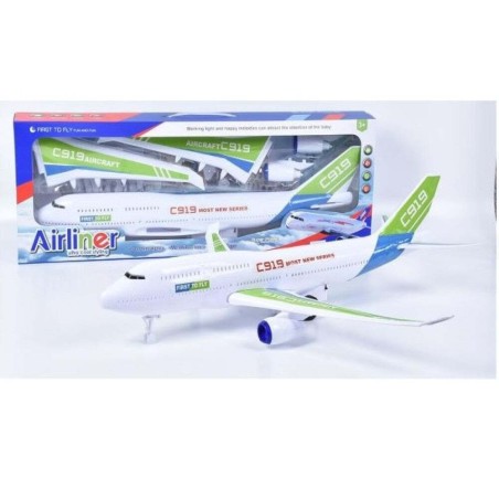 ΑΕΡΟΠΛΑΝΟ AIRLINER C919 +ΗΧΟΣ-ΦΩΣ 71x26x9cm