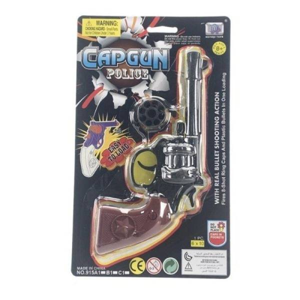 Πιστόλι Αστυνομικό Καψουλιών 8σφαιρο