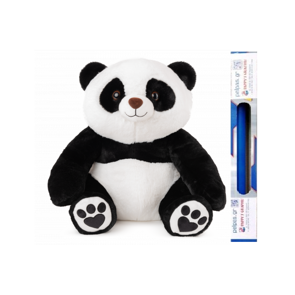 ΠΑΙΧΝΙΔΟΛΑΜΠΑΔΑ AMEK TOYS PANDA 48CM 090124