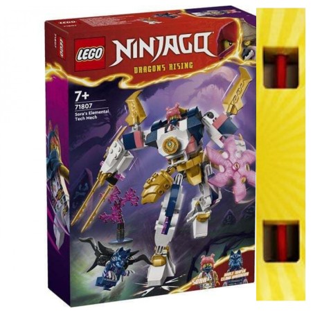 LEGO SORA'S ELEMENTAL TECH MECH 71807 ΔΩΡΟ Η ΛΑΜΠΑΔΑ