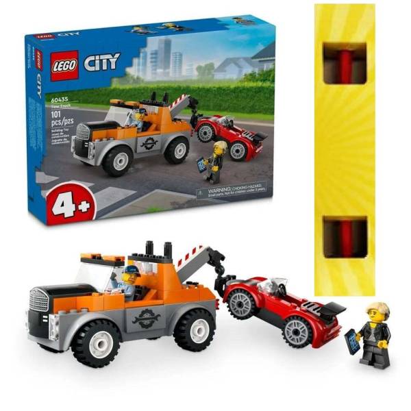LEGO TOW TRUCK AND SPORTS CAR REPAIR 60435 ΔΩΡΟ ΛΑΜΠΑΔΑ