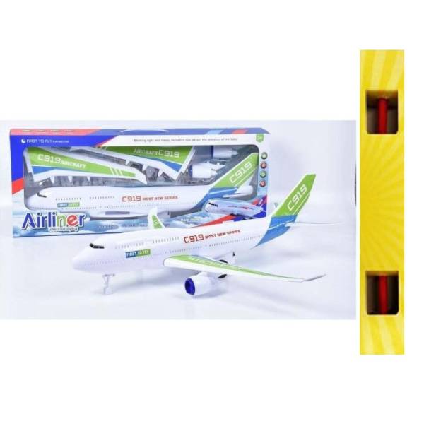 ΠΑΙΧΝΙΔΟΛΑΜΠΑΔΑ ΑΕΡΟΠΛΑΝΟ AIRLINER C919 +ΗΧΟΣ-ΦΩΣ 71X26X9CM