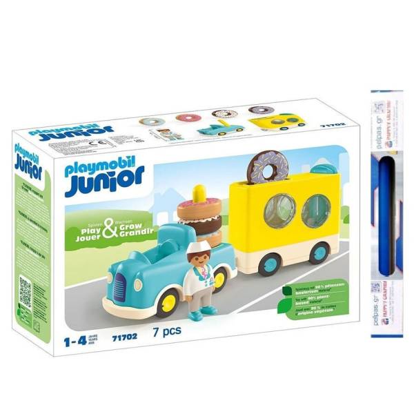 ΠΑΙΧΝΙΔΟΛΑΜΠΑΔΑ PLAYMOBIL JUNIOR ΦΟΡΤΗΓΑΚΙ ΝΤΟΝΑΤ 71702