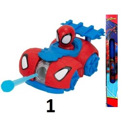 ΠΑΙΧΝΙΔΟΛΑΜΠΑΔΑ SPIDEY - ΟΧΗΜΑ 12,5CM ΜΕ ΦΙΓΟΥΡΑ ΕΚΤΟΞΕΥΤΗΣ ΙΣΤΟΥ (2 ΣΧΕΔΙΑ)