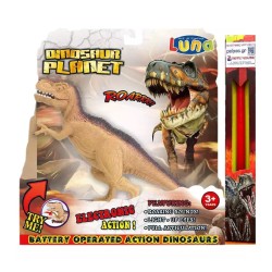 ΠΑΙΧΝΙΔΟΛΑΜΠΑΔΑ ΔΕΙΝΟΣΑΥΡΟΣ ΤΥΡΑΝΝΟΣΑΥΡΟΣ 24Χ8,3Χ25ΕΚ. ΗΧΟΣ ΚΑΙ ΦΩΣ LUNA