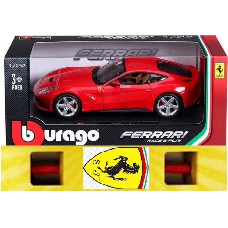 ΠΑΙΧΝΙΔΟΛΑΜΠΑΔΑ Bburago Αυτοκινητάκι Ferrari F12 Berlinetta για 3+ Ετών σε Κλίμακα 1:24