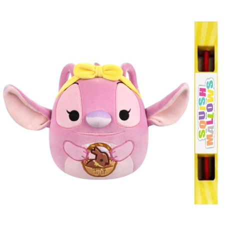 ΠΑΙΧΝΙΔΟΛΑΜΠΑΔΑ Squishmallows-Disney Easter- Λούτρινο 20cm Angel