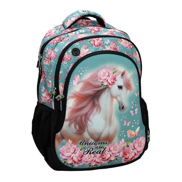 BMU ΣΑΚΙΔΙΟ ΟΒΑΛ BUTTERFLY UNICORN 357-25031