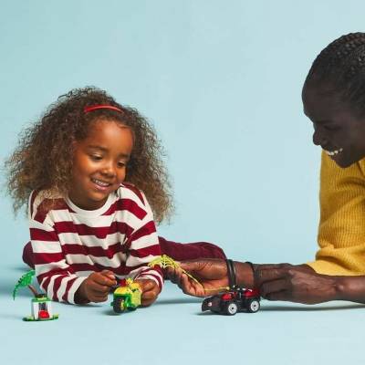 LEGO Marvel Avengers Marvel Super Heroes Κυνηγητό Σπιν Και Ελέκτρο Με Δεινοσαυρο-Οχήματα 11198 5702017814797