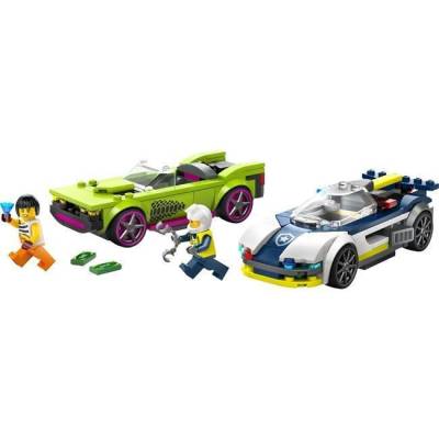 LEGO city κυνηγητό αυτοκινήτου αστυνομίας και muscle car 60415