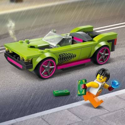 LEGO city κυνηγητό αυτοκινήτου αστυνομίας και muscle car 60415