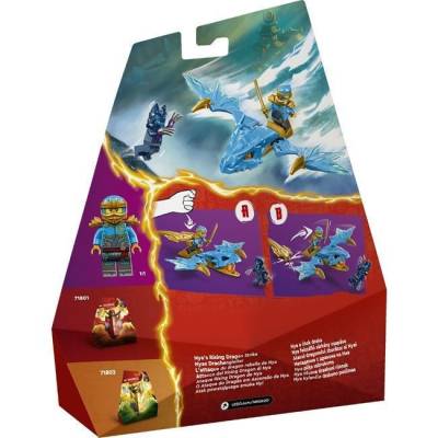 LEGO ninjago επίθεση ανερχόμενου δράκου της νία 71802