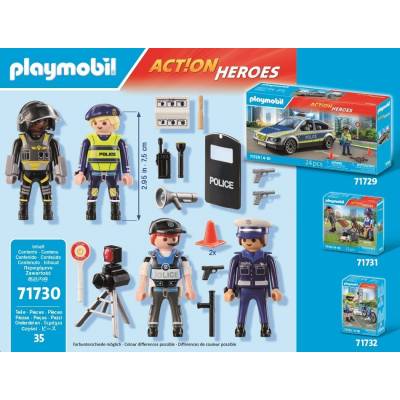 PLAYMOBIL ΣΕΤ ΦΙΓΟΥΡΕΣ ΑΣΤΥΝΟΜΙΑΣ 71730