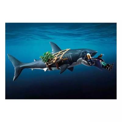 PLAYMOBIL ΠΕΙΡΑΤΗΣ ΜΕ ΓΙΓΑΝΤΙΑΙΟ ΚΑΡΧΑΡΙΑ71793