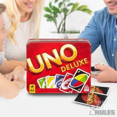 Uno Deluxe Παιχνίδι Καρτών Mattel