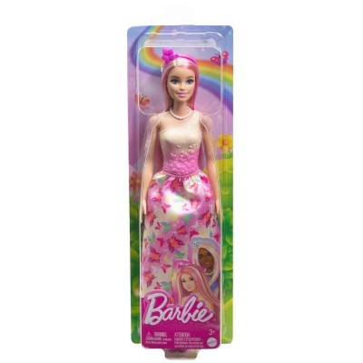 Barbie A Touch Of Magic Πριγκίπισσα - Ροζ Ανταύγιες HRR08 Mattel