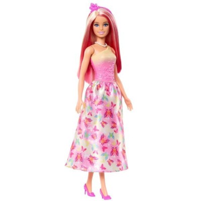 Barbie A Touch Of Magic Πριγκίπισσα - Ροζ Ανταύγιες HRR08 Mattel