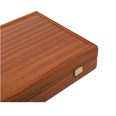 Τάβλι Χειροποίητο Μαρκετερι Μαόνι με Πράσινες Γλώσσες 48x26cm