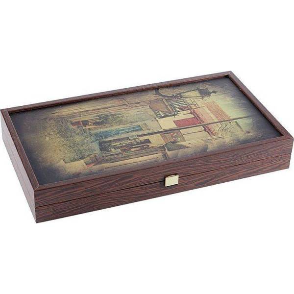 Τάβλι Γκραβούρα με Εκτύπωση Φανάρι 48x26cm