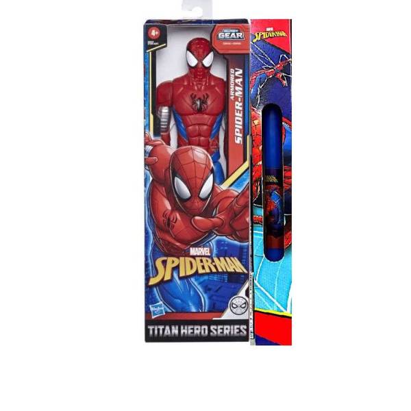 Παιχνιδολαμπάδα Hasbro Spider-Man Titan Hero Web Warriors Armored Spiderman