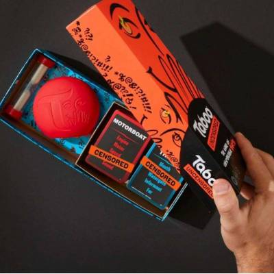 Παιχνιδολαμπάδα Hasbro Επιτραπέζιο Παιχνίδι Taboo Άκρως Ακατάλληλο για 4+ Παίκτες 18+ Ετών Hasbro