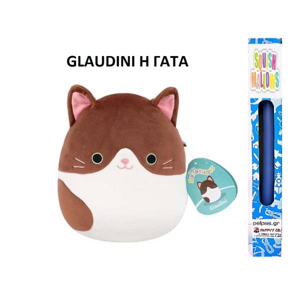 Παιχνιδολαμπάδα Squishmallows- Λούτρινα 19cm W10 (6 σχέδια)