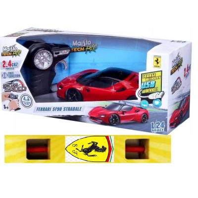Παιχνιδολαμπάδα Maisto Premium Ferrari SF90 Stradale Red 1/24 49/82334 Τηλεκατευθυνόμενο