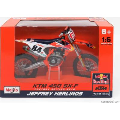 MAISTO 1:6 Red Bull KTM 450 SX-F 2018
