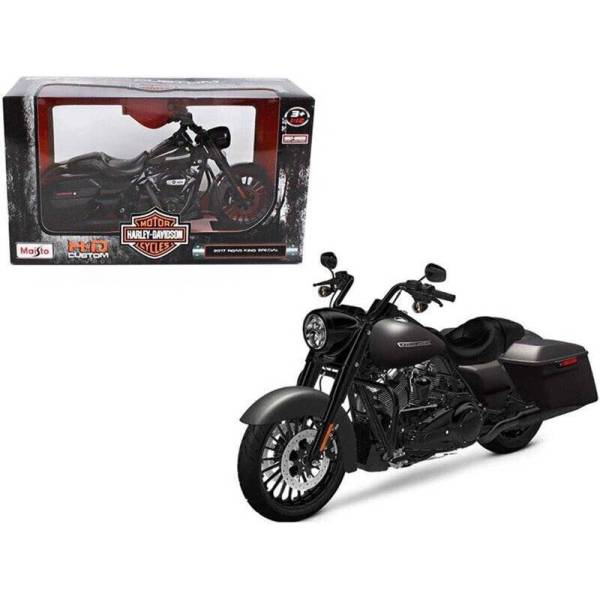 MAISTO 1:12 H-D Motorcycles - 2017 Road King Special Black