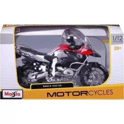 MAISTO 1:12 Motorcycles - BMW R1200 GS Red/Black