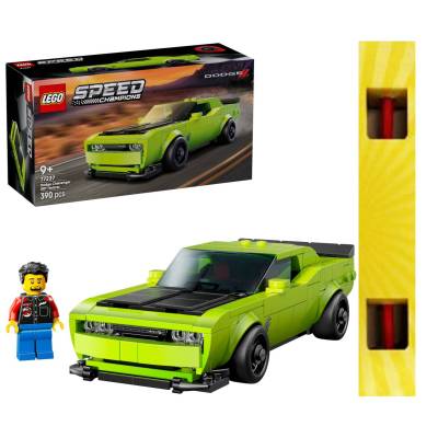 LEGO Speed Champions Dodge Challenger SRT Hellcat Sports Car Δώρο Λαμπάδα (77237)