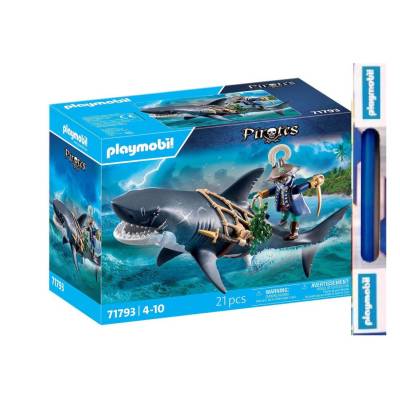 Παιχνιδολαμπάδα PLAYMOBIL ΠΕΙΡΑΤΗΣ ΜΕ ΓΙΓΑΝΤΙΑΙΟ ΚΑΡΧΑΡΙΑ71793