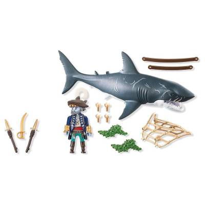 Παιχνιδολαμπάδα PLAYMOBIL ΠΕΙΡΑΤΗΣ ΜΕ ΓΙΓΑΝΤΙΑΙΟ ΚΑΡΧΑΡΙΑ71793
