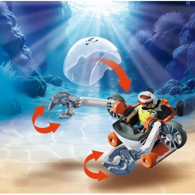Παιχνιδολαμπάδα PLAYMOBIL ΥΠΟΒΡΥΧΙΟ ΚΥΝΗΓΙ ΘΗΣΑΥΡΟΥ
