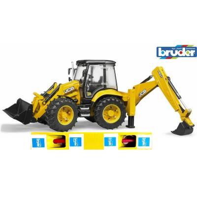 Παιχνιδολαμπάδα bruder Φορτωτής JCB 5CX με εκσκαφέα