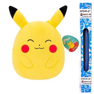 Παιχνιδολαμπάδα Squishmallows Pokemon - Λούτρινο Pikachu 25cm