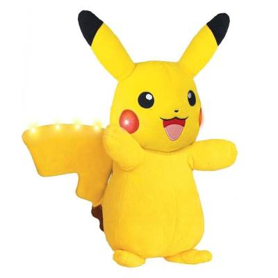 Παιχνιδολαμπάδα Pokemon - Λούτρινο Pikachu Power Action 25cm